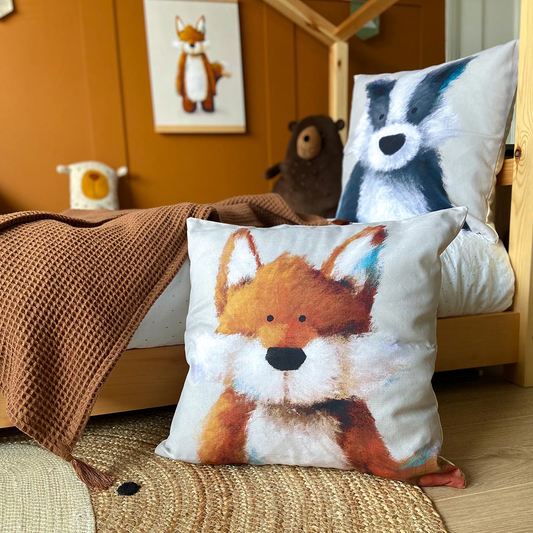 Fox Nursery Cushion Cover