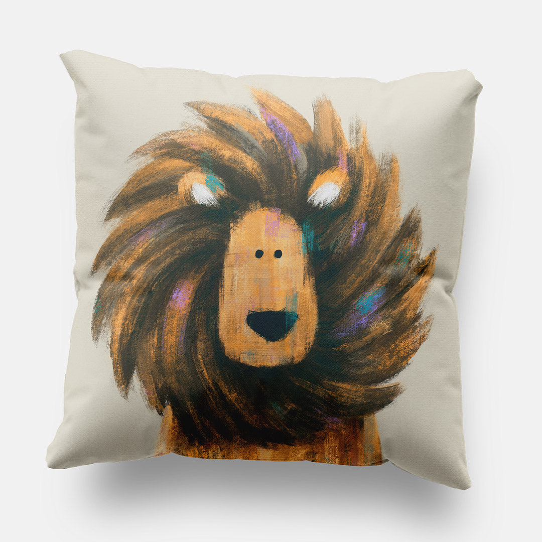 Lion Nursery Cushion Cover