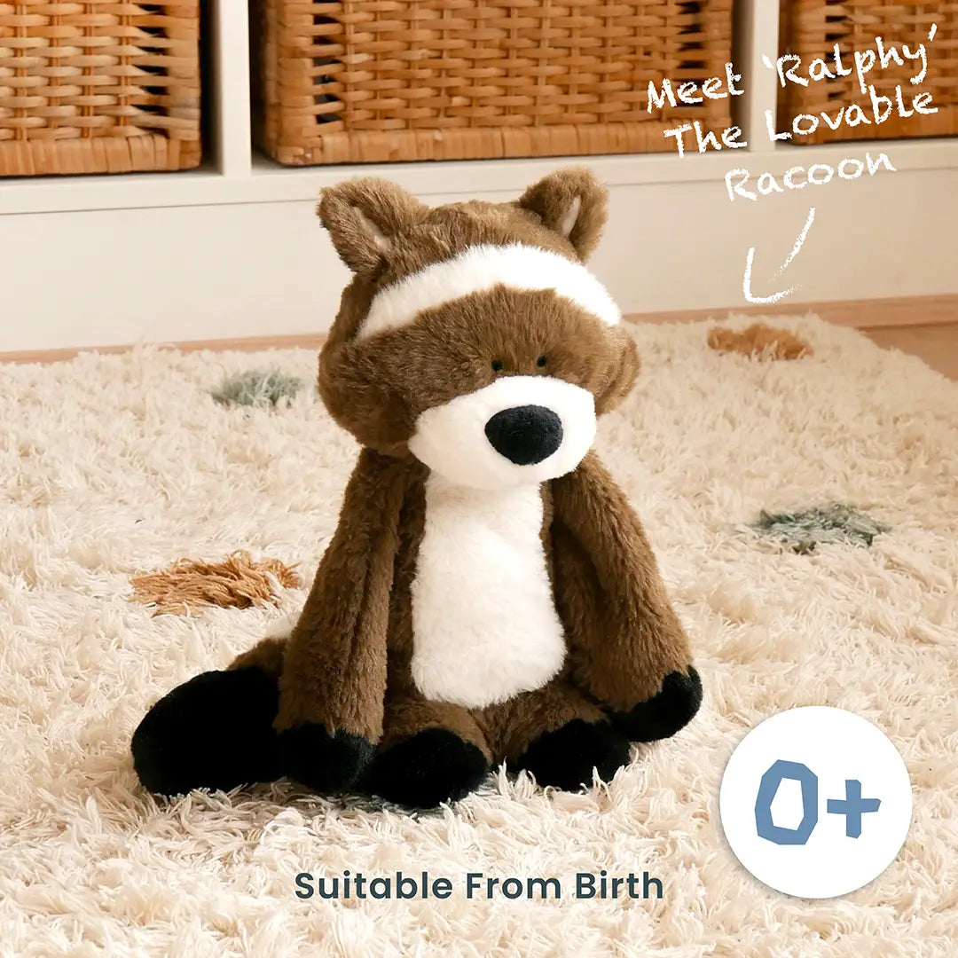 Raccoon gift set - Gender neutral baby gift set