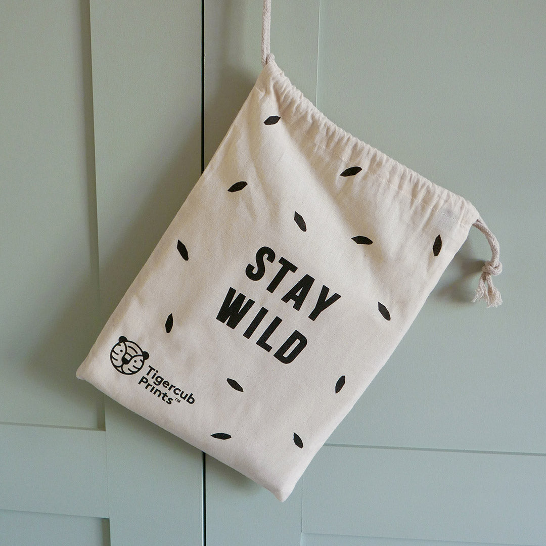 Drawstring Bag - Stay Wild