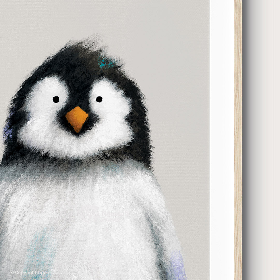 Baby Penguin Nursery Print