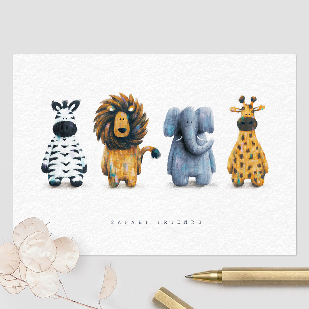 Giraffe gift set - Gender neutral baby gift set
