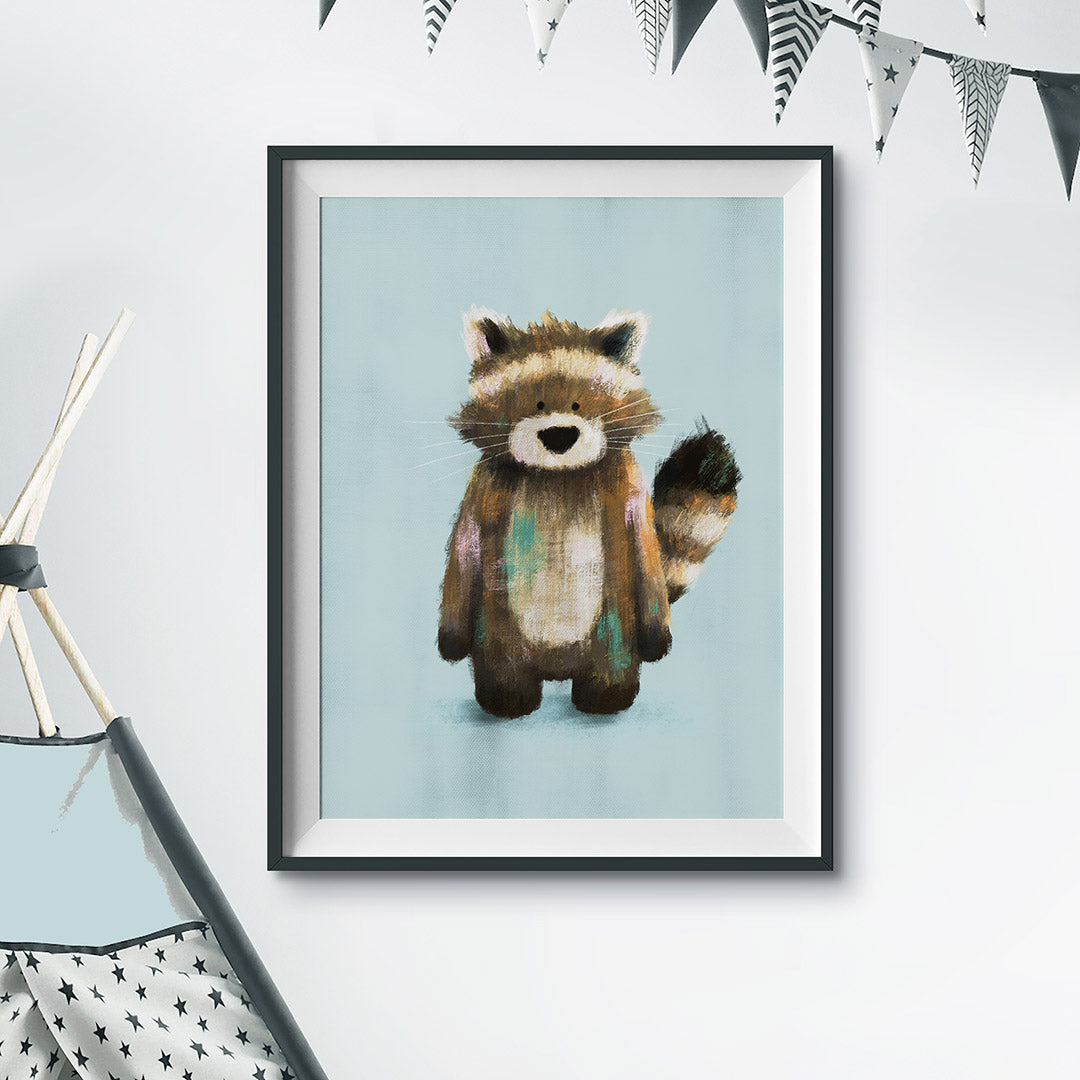 Woodland Animals Nursery Prints Set of 3