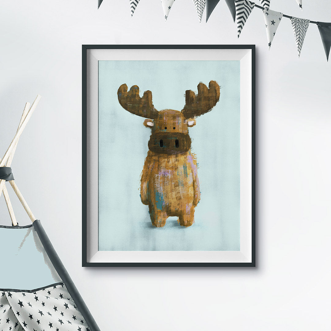 Woodland Animals Nursery Prints Set of 3