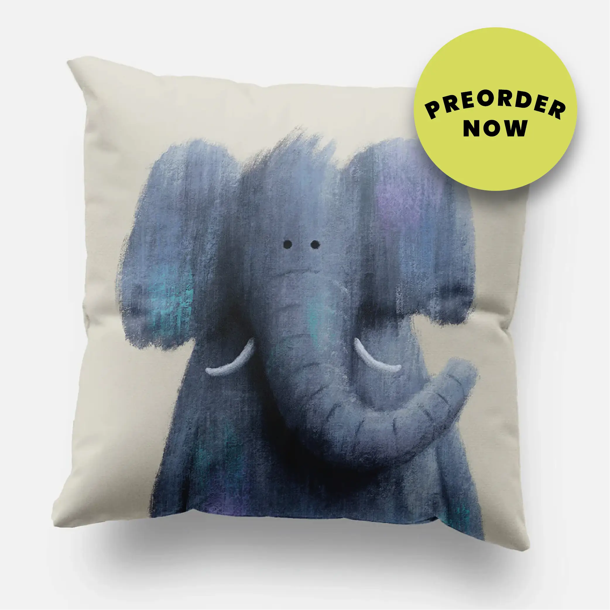 PREORDER: Safari Elephant Nursery Cushion Cover
