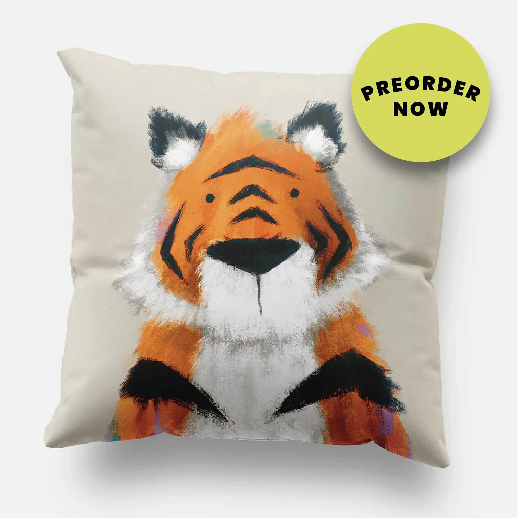 PREORDER: Jungle Tiger Nursery Cushion Cover