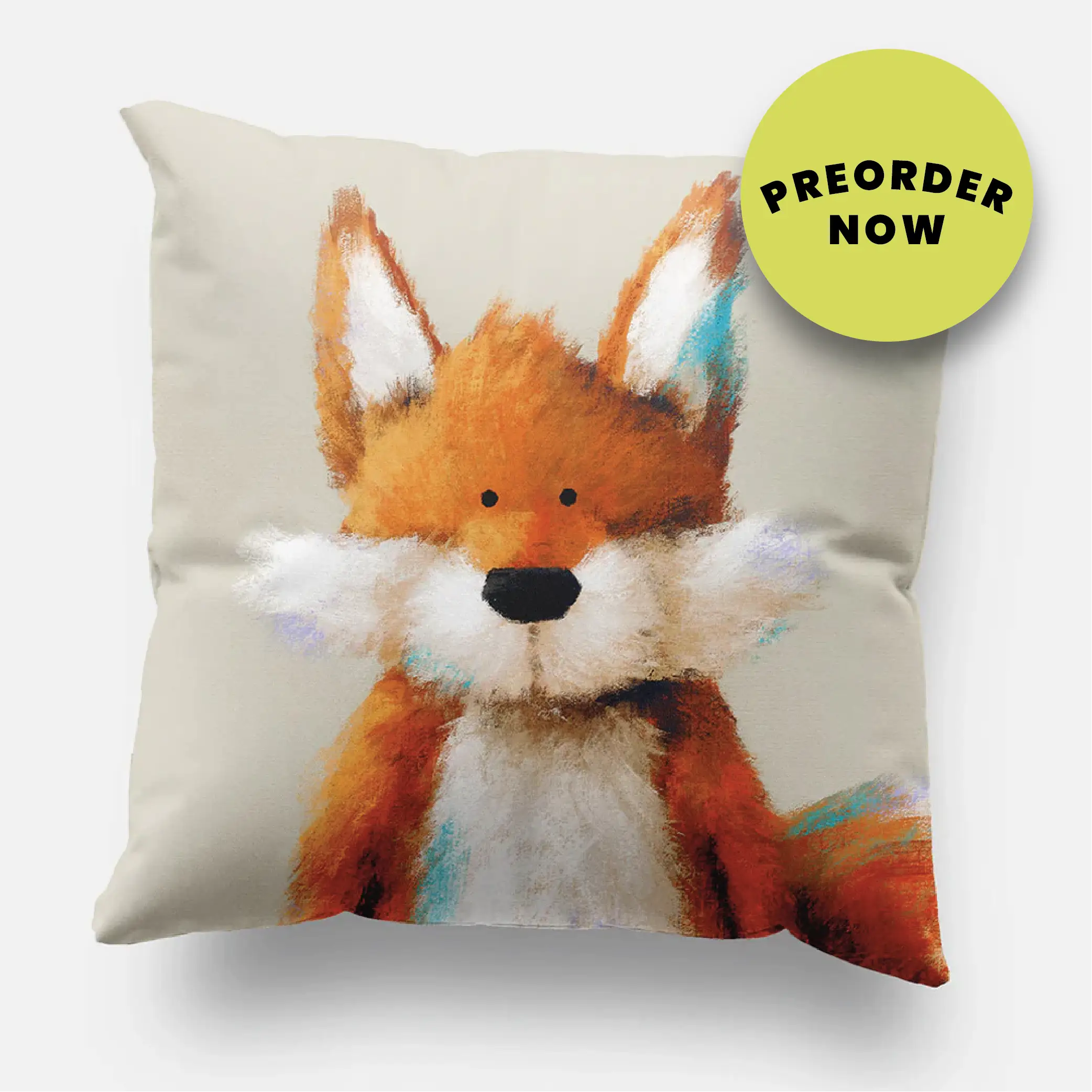 PREORDER: Woodland Fox Nursery Cushion Cover
