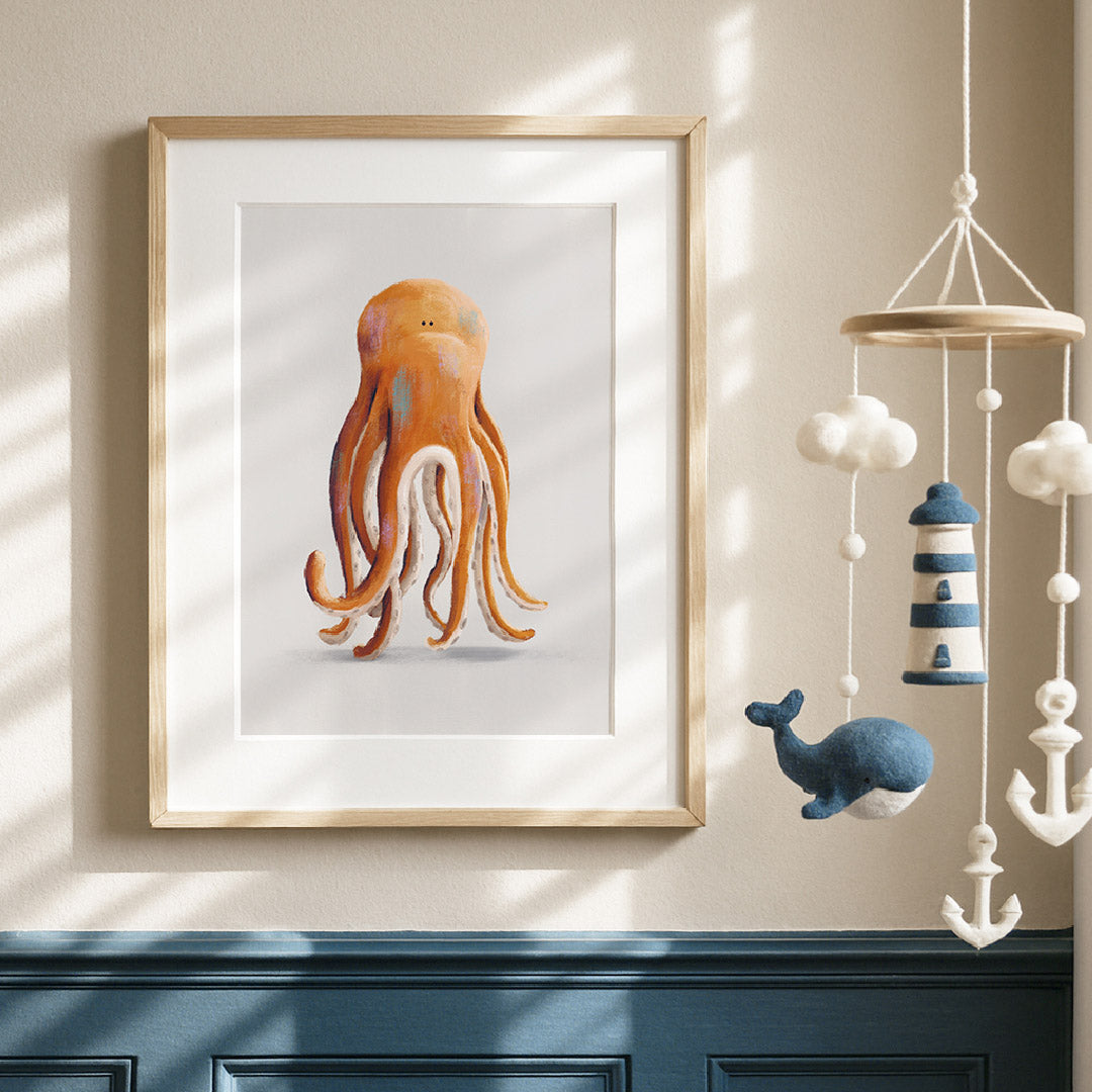 Under the Sea Nursery Prints Set of 4