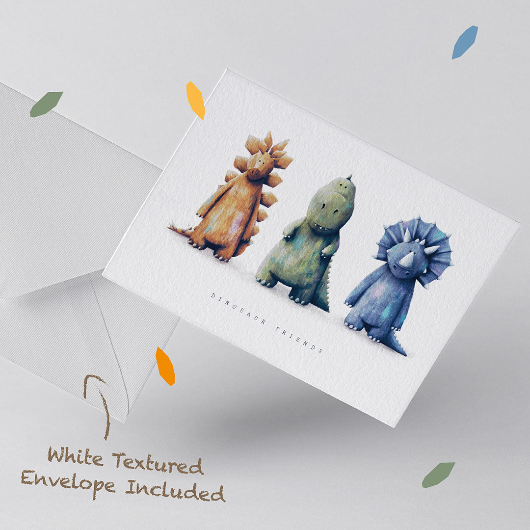 T-Rex gift set - Gender neutral baby gift set