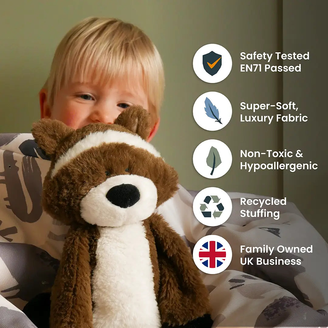 Raccoon gift set - Gender neutral baby gift set