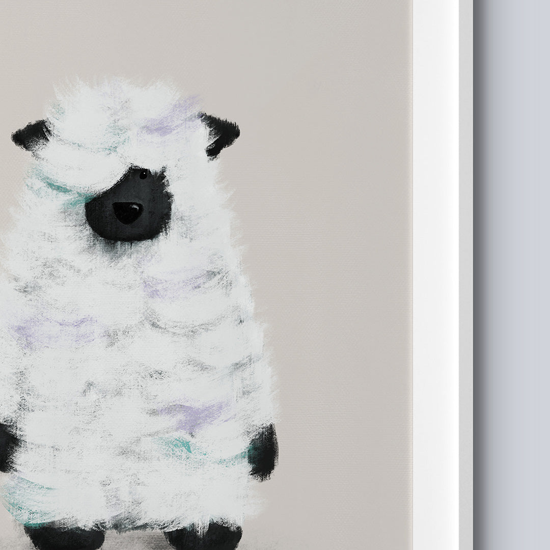Fiver Friday - Farmyard Sheep Nursery Print A4