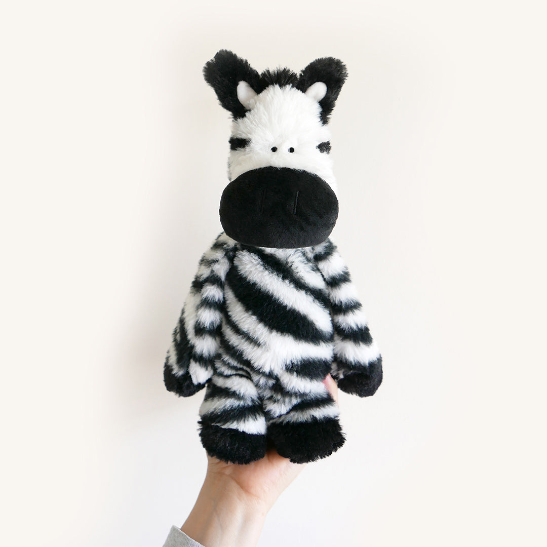Zebra soft toy by Tigercub Prints