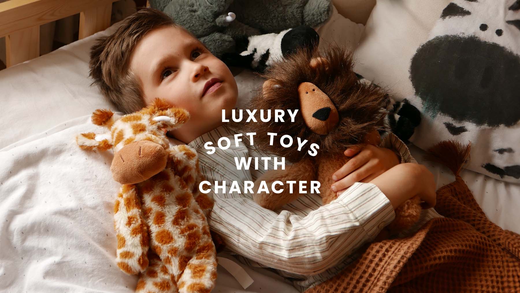 Tigercub Luxury soft toys, lion teddy, zebra teddy, elephant teddy and giraffe teddy
