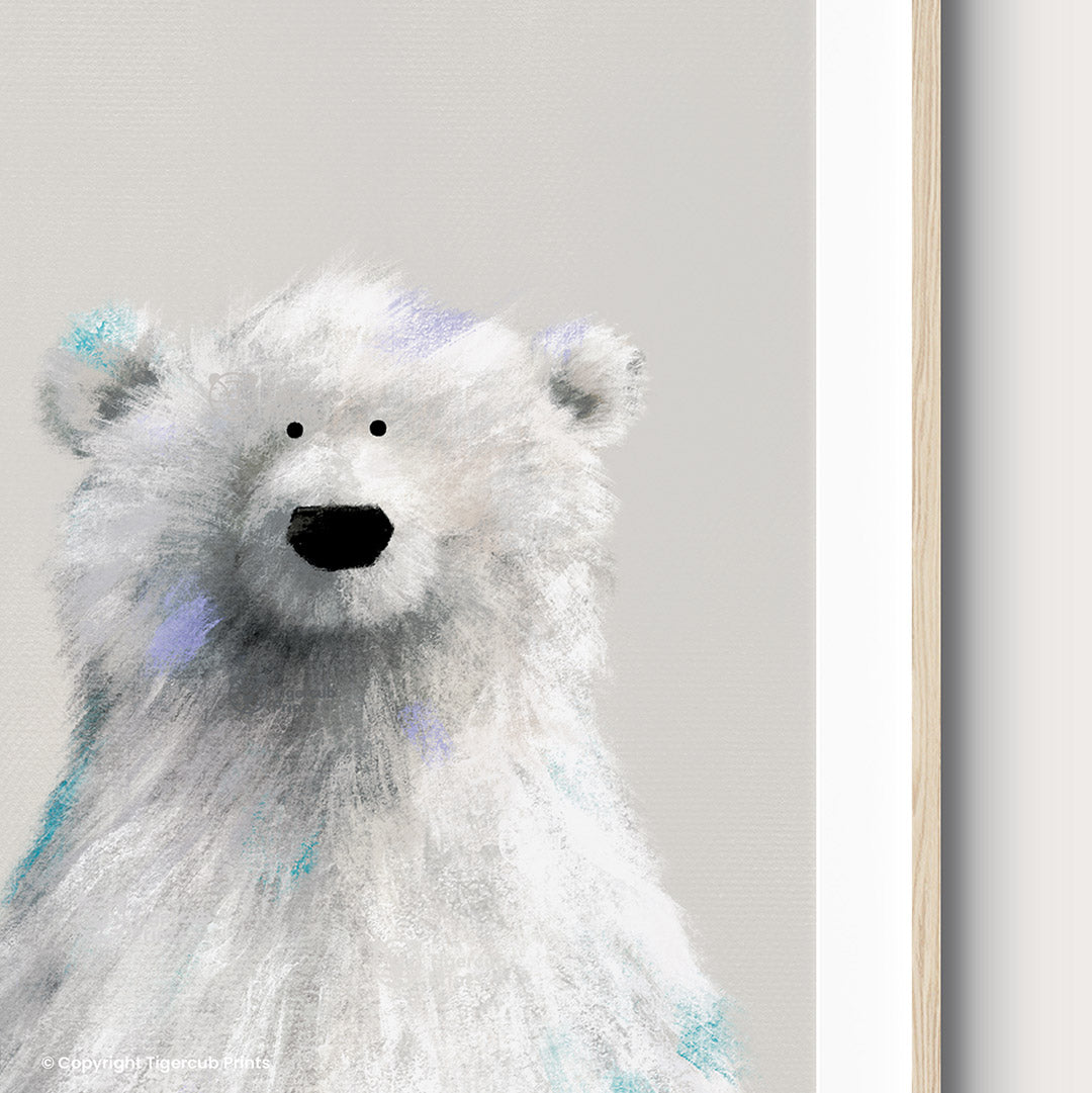Polar Bear Nursery Print