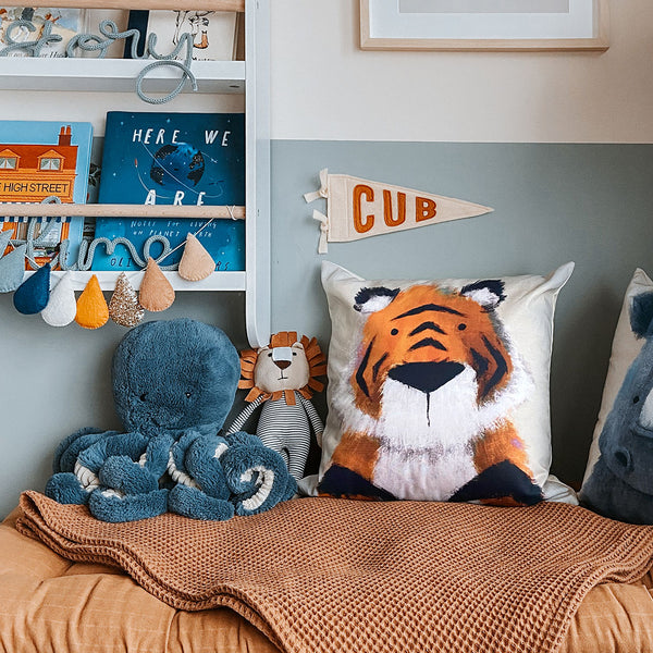 Tiger Nursery Cushion Cover