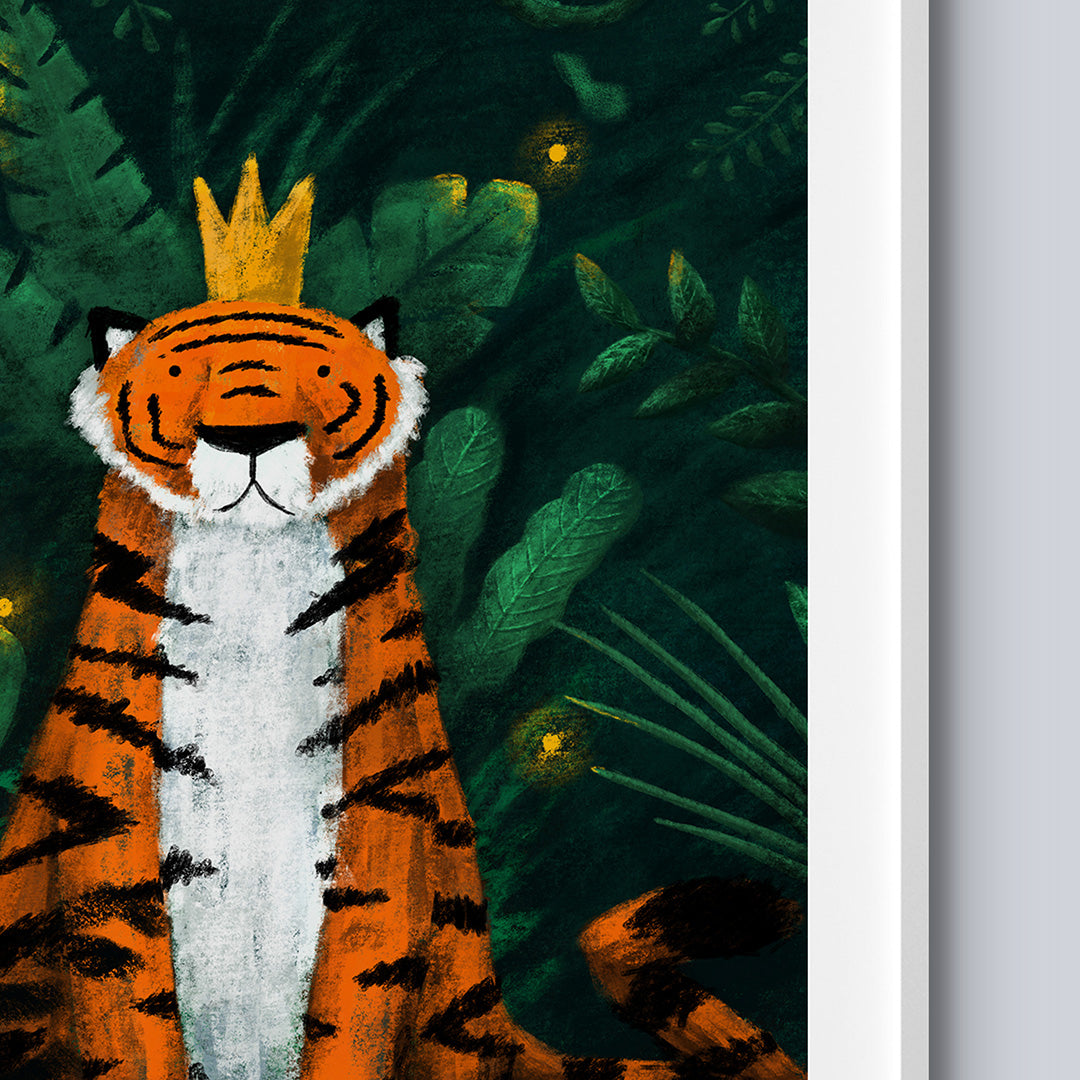 Jungle Animals Nursery Prints Set of 2